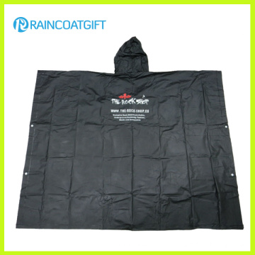 Poncho de chuva descartável descartável promocional do PE (Rvc-121)